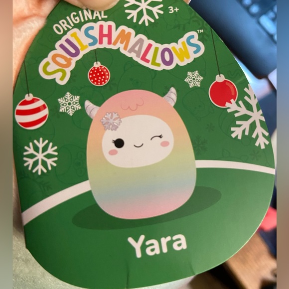 Yara the Christmas Bigfoot/yeti Squishmallow - Picture 2 of 2